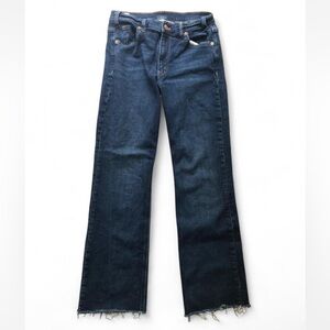 GAP mid rise 90s loose flare jeans, dark wash size 27 or 4